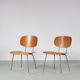“116” Dining chairs by Wim Rietveld for Gispen, Netherlands, 1950