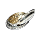 Art deco pillbox box in silver metal - antique snuffbox pillbox