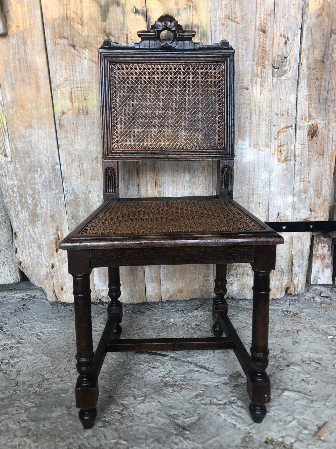 Chair louis xiii wood