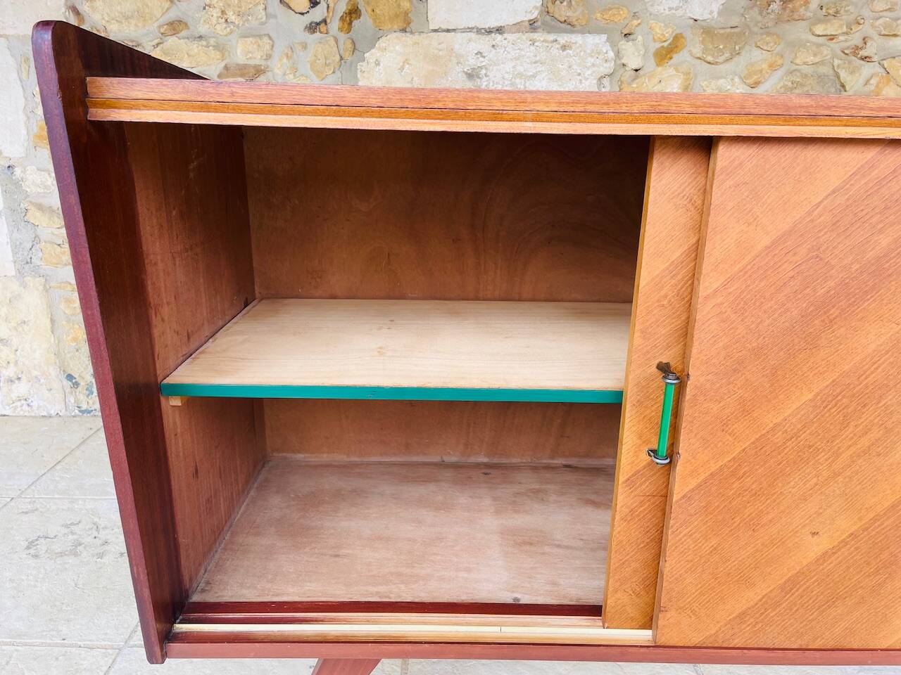 Vintage enfilade in ash and mahogany circa 1950s