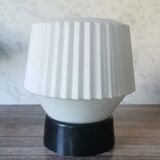 Philips vintage ceiling lamp pleated glass