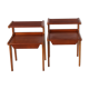 Paire de tables de chevets