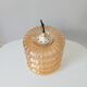 Vintage pendant lamp molded glass 60/70s