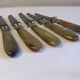Old knives cutlery table service