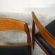 4 chaises scandinaves années 60