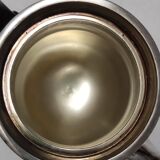 tea and coffee set 5 pieces in silver metal Gallia for Christofle model "Malmaison"