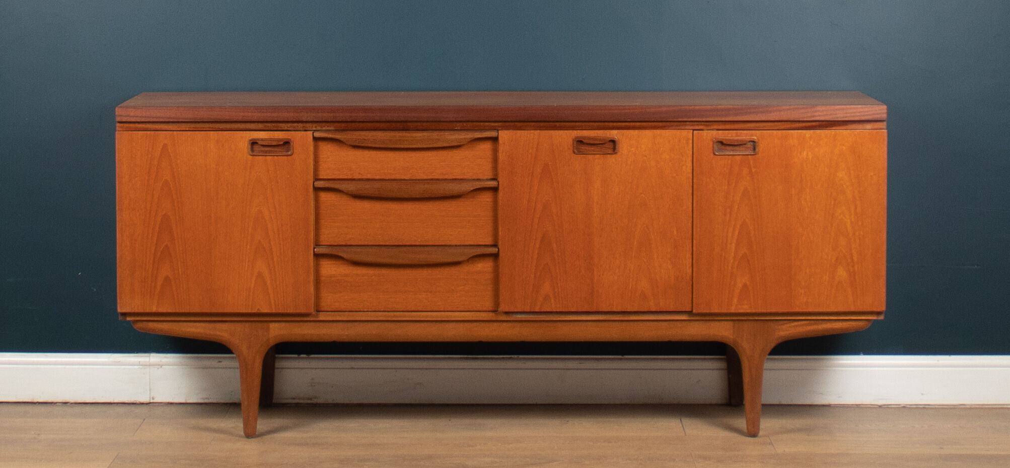 Retro teak 1960s Greaves & Thomas mid century sideboard