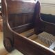 Old solid mahogany boat bed