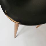 Pair of Pierre Guariche design chairs 1960s vintage 70s 1970s