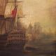 Peinture maritime française du XXe siècle Bataille de Trafalgar