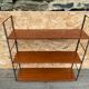 Metal wall shelf