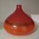 Pair or 2 glass paste vases from the 80s vintage.