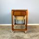 Rollable sewing box by BR Gelsted Denmark, teak, vintage from the 60s