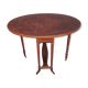 Table pliante anglaise en plaquage d acajou