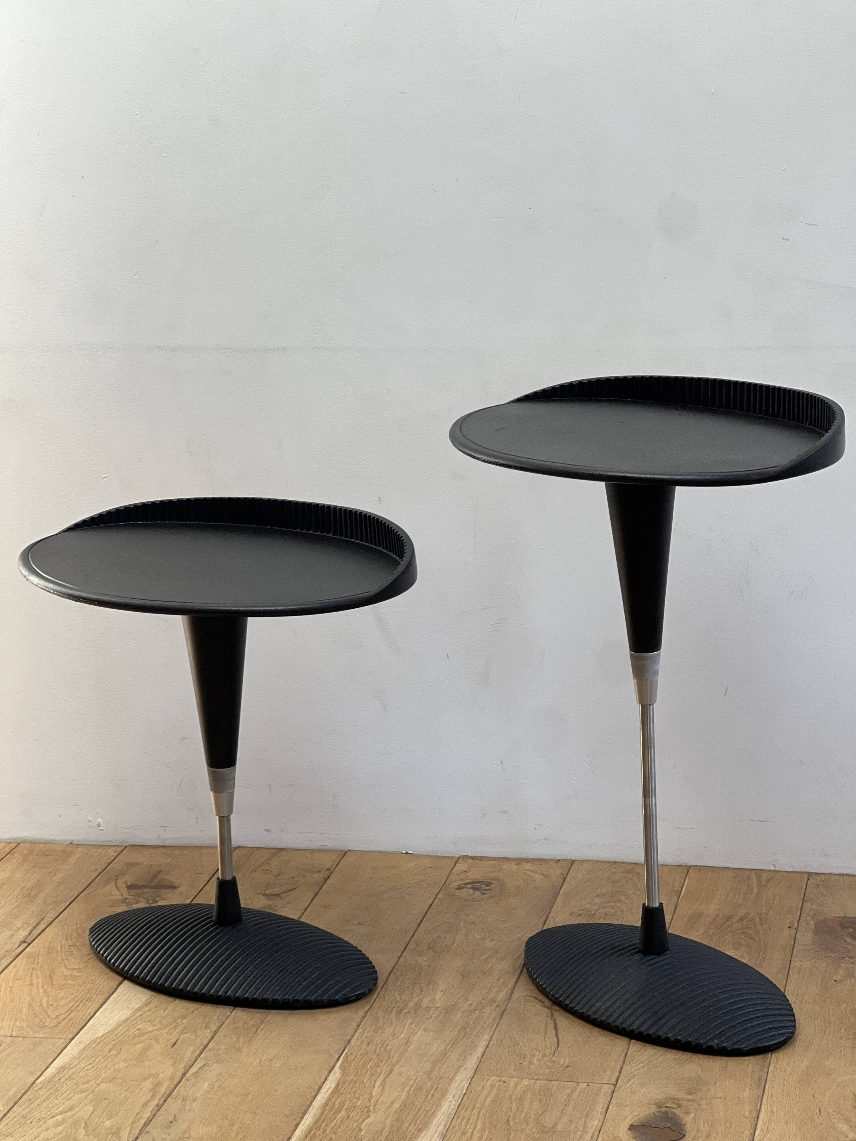 Metal and Acrylic Side Table by Starck