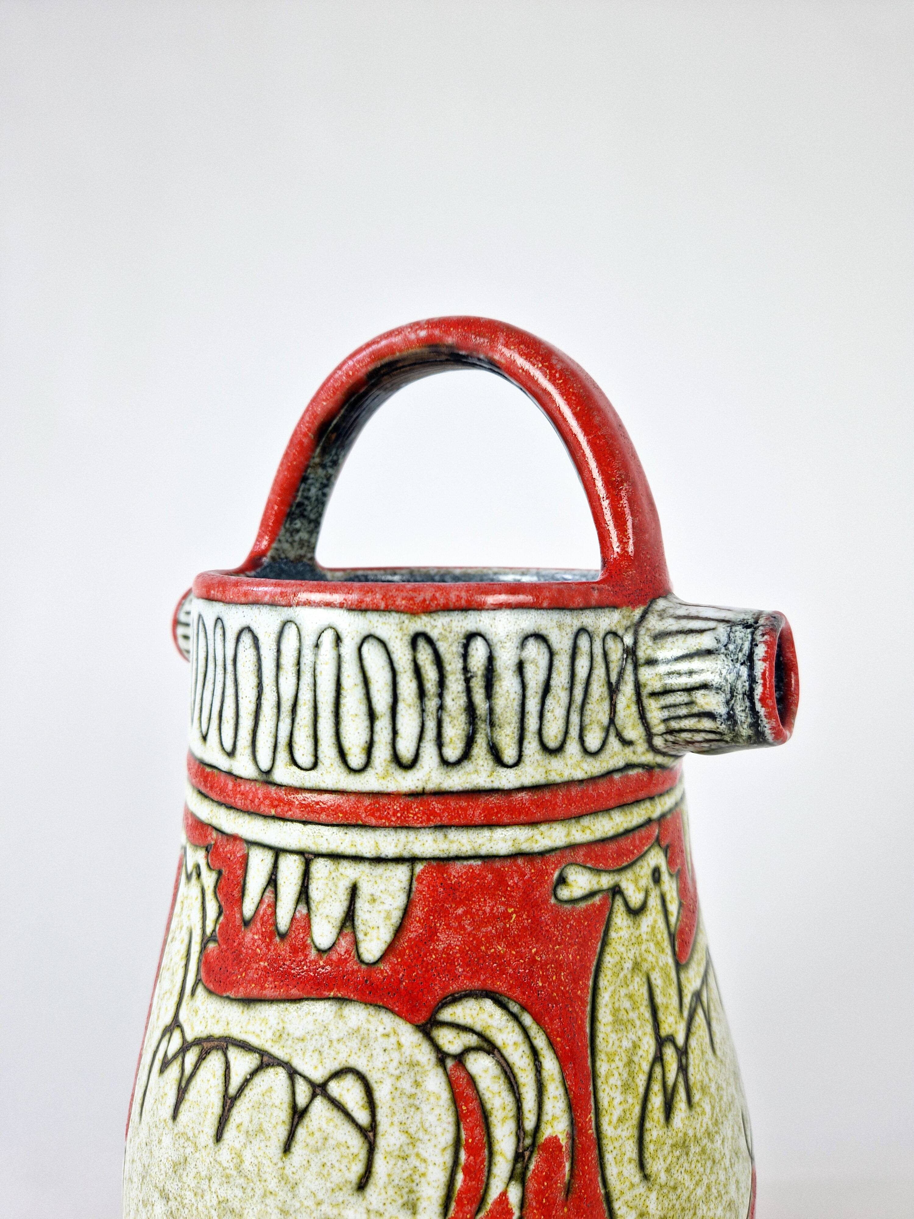 Vintage ceramic vase Fratelli Fanciullacci 1960