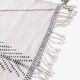 White Kilim Hallway Rug - 437 x 133 cm