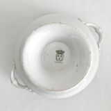 Soupière en terre de fer « Mimosas » Saint Amand et Hamage