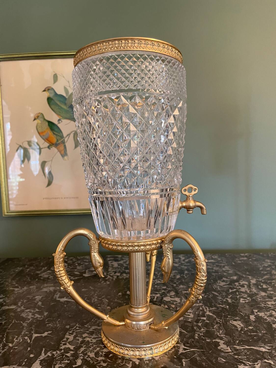 Empire style absinthe fountain