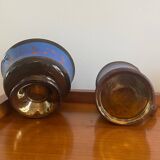 Jersey earthenware bowl and cup/mug duo