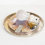 Stunning (26cm) glass bubble flush mount light by Helena Tynell for Glashut