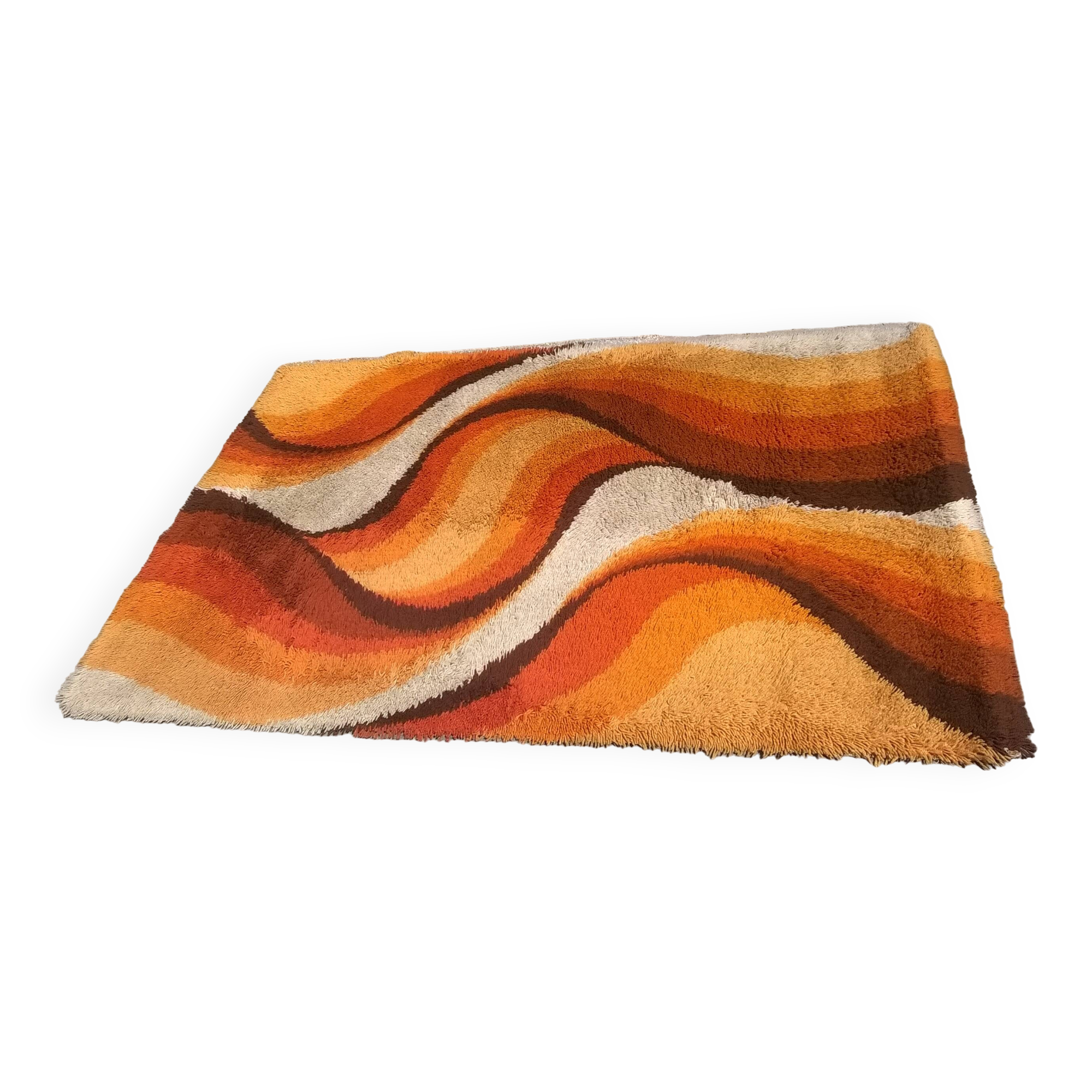 Vintage Dutch wool rug