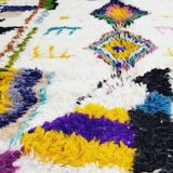 Tapis berbère bohemian en laine fait main 250 X 150 CM