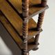 Bobbin bookcase French antique