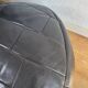 Pouf / Footrest black patchwork leather De Sede