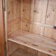 Antique fir wardrobe