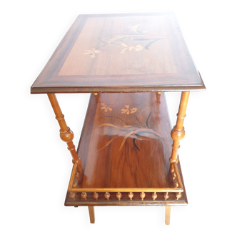 Art nouveau tea table from the Nancy school
