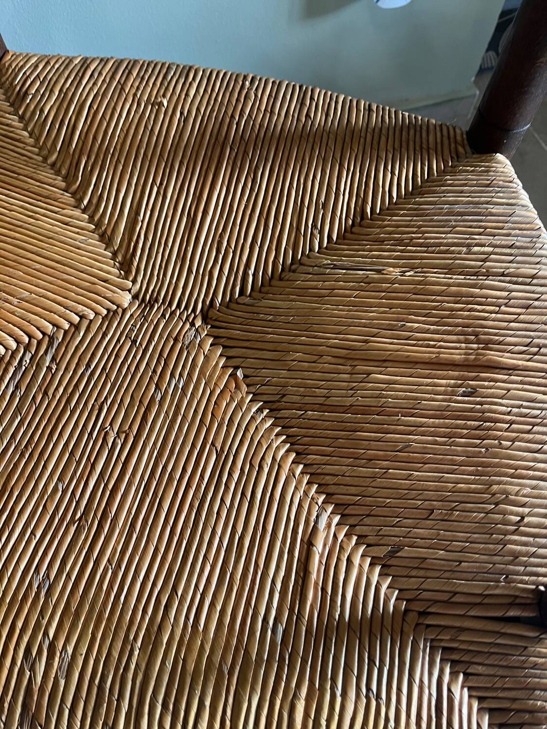 Pair of brutalist armchairs