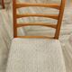 Set of 8 mid century dining table chairs vintage