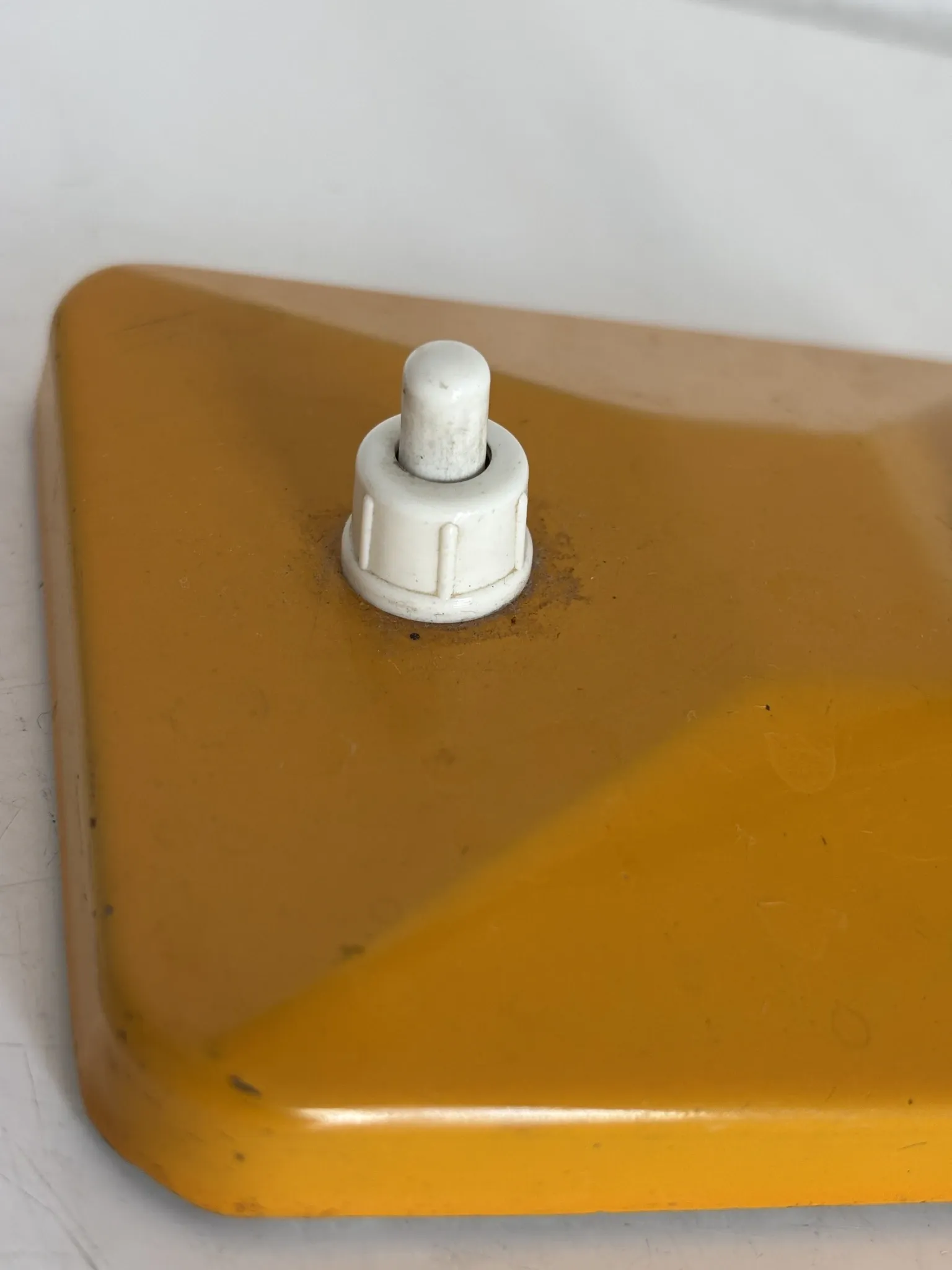 Vintage 1950 bedside lamp for children's desk gum-gutta - 21 cm