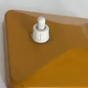 Vintage 1950 bedside lamp for children's desk gum-gutta - 21 cm