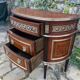 Louis XVI style mahogany and gilded bronze chest of drawers, 20th century