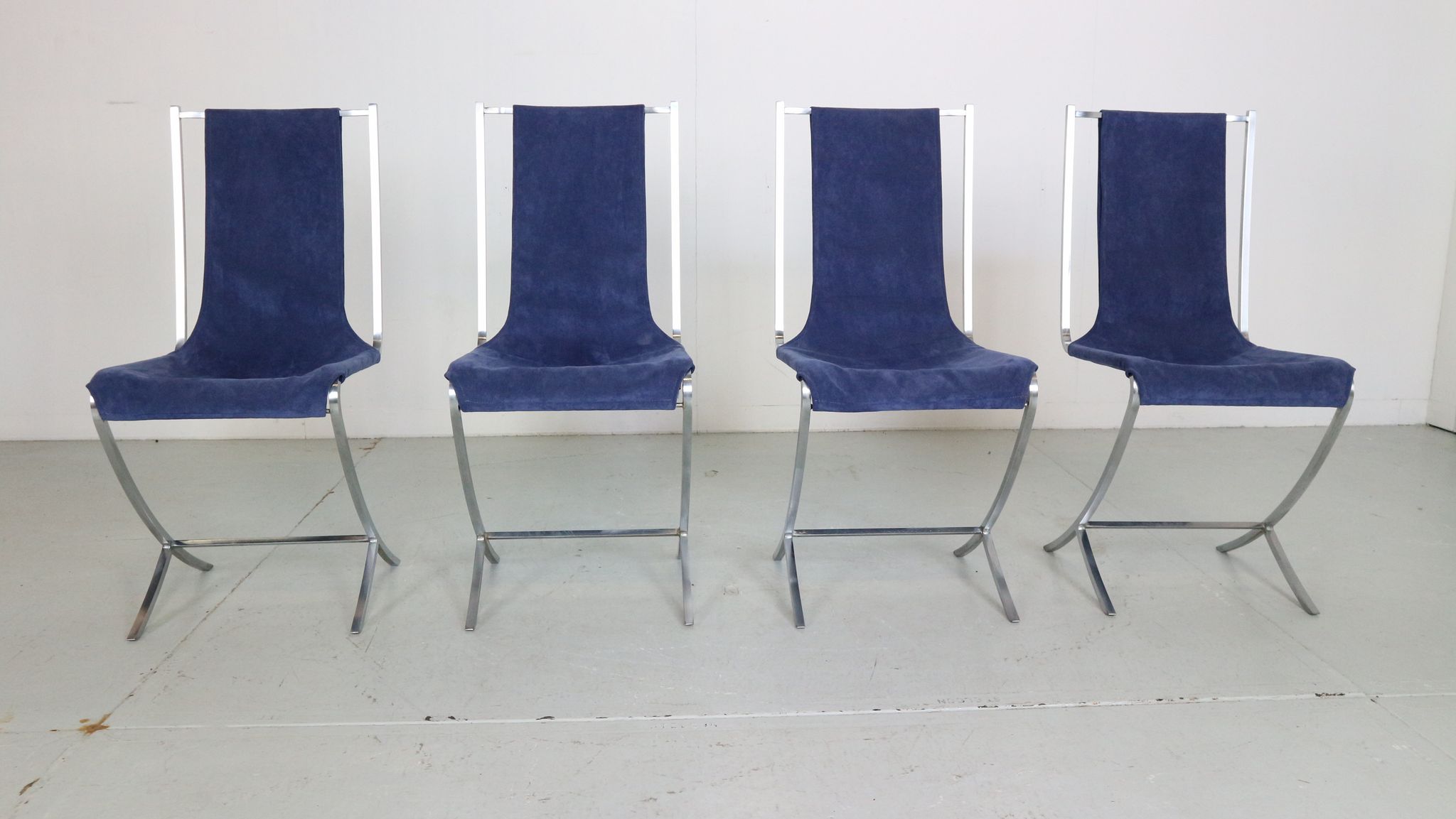 Set Of 4 dinning chairs by Pierre Cardin for Maison Jansen 1970