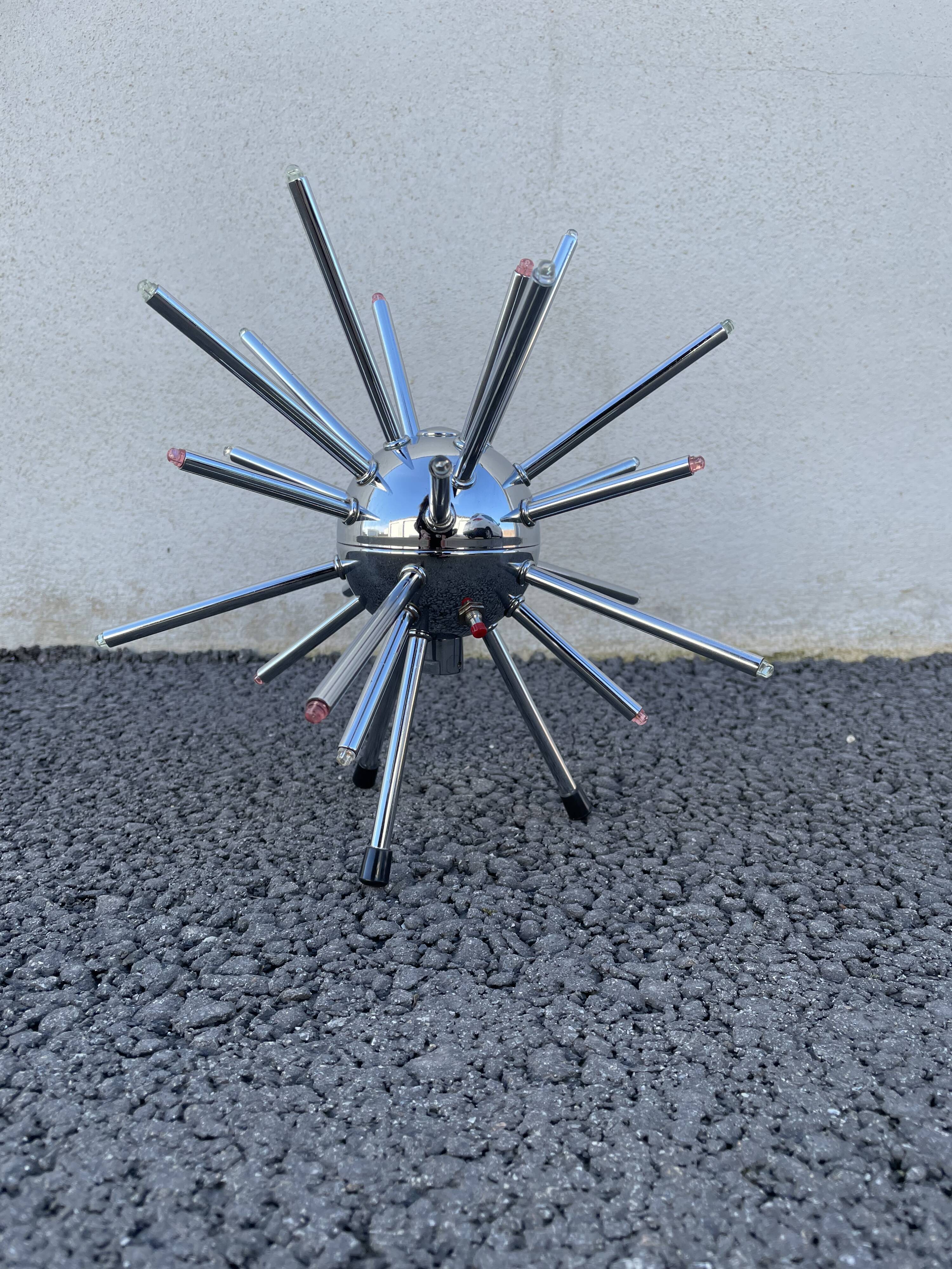 Table lamp "sputnik" space age