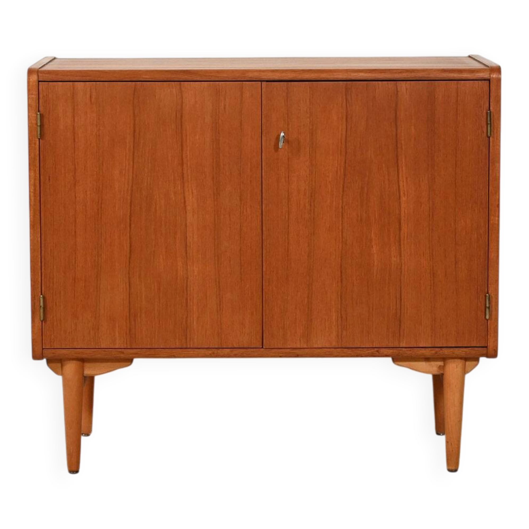 Scandinavian teak and oak cabinet by Sonett, 1960s