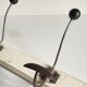 ANTIQUE SCHOOL COAT RACK White Wood