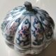 Vintage sweetener Asian, Chinese, floral & arabesque motifs