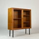 Danish teak display cabinet highboard Kristiansen vintage 60s