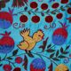 Hand-knotted rug, vintage Turkish rug 103x183 cm