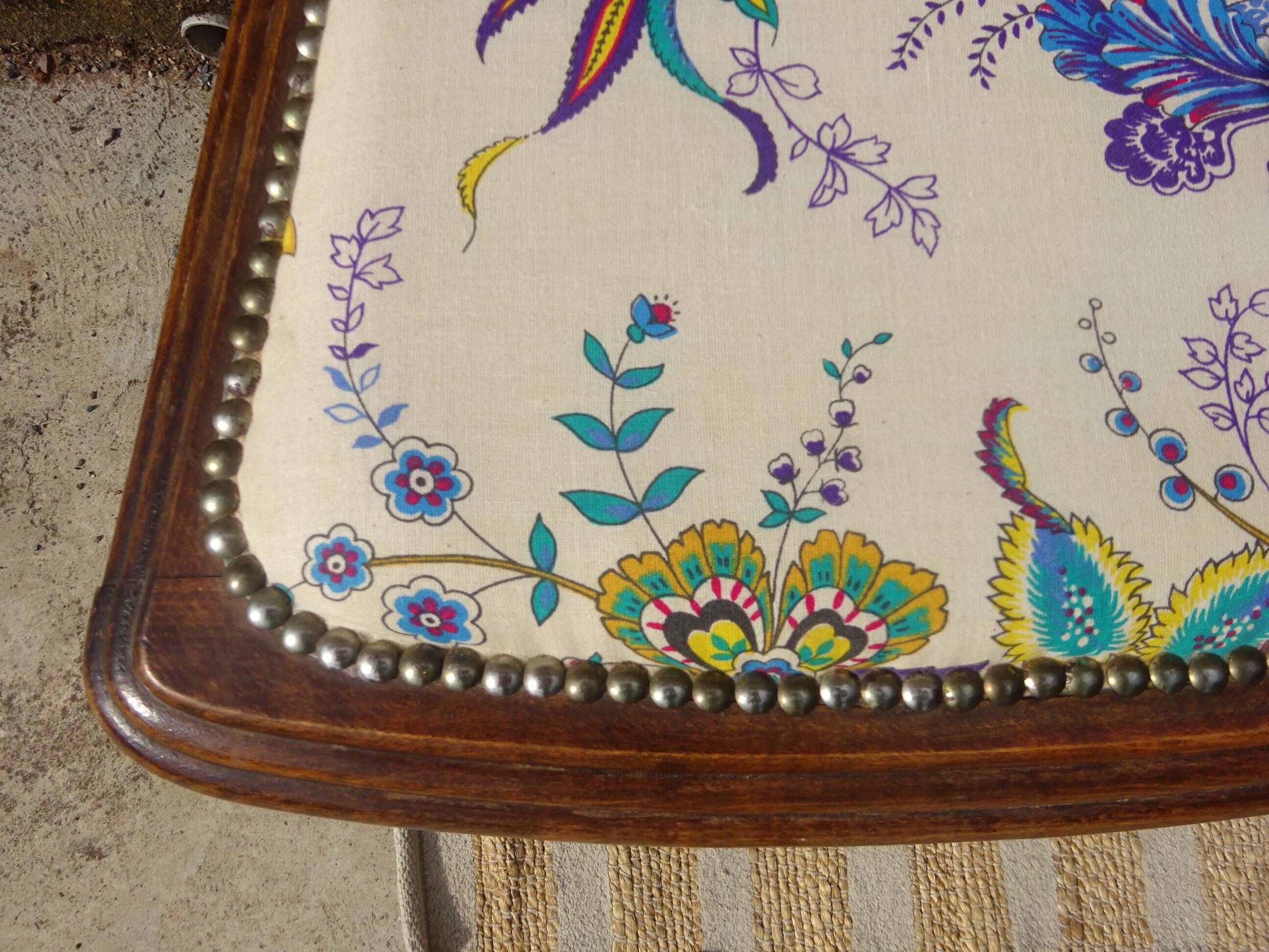 Art Deco chairs, French made by Robur, set of 2
