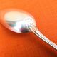 Old dessert spoon Silversmith Ercuis Model Pompadour Hallmark 18g