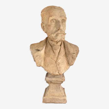 Bust of Anatole France - Terracotta