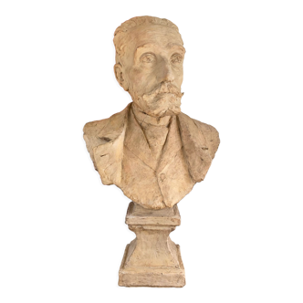 Bust of Anatole France - Terracotta
