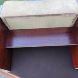 Old dressing table stool pouffe