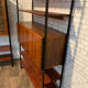Vintage modular rosewood bookcase 1960