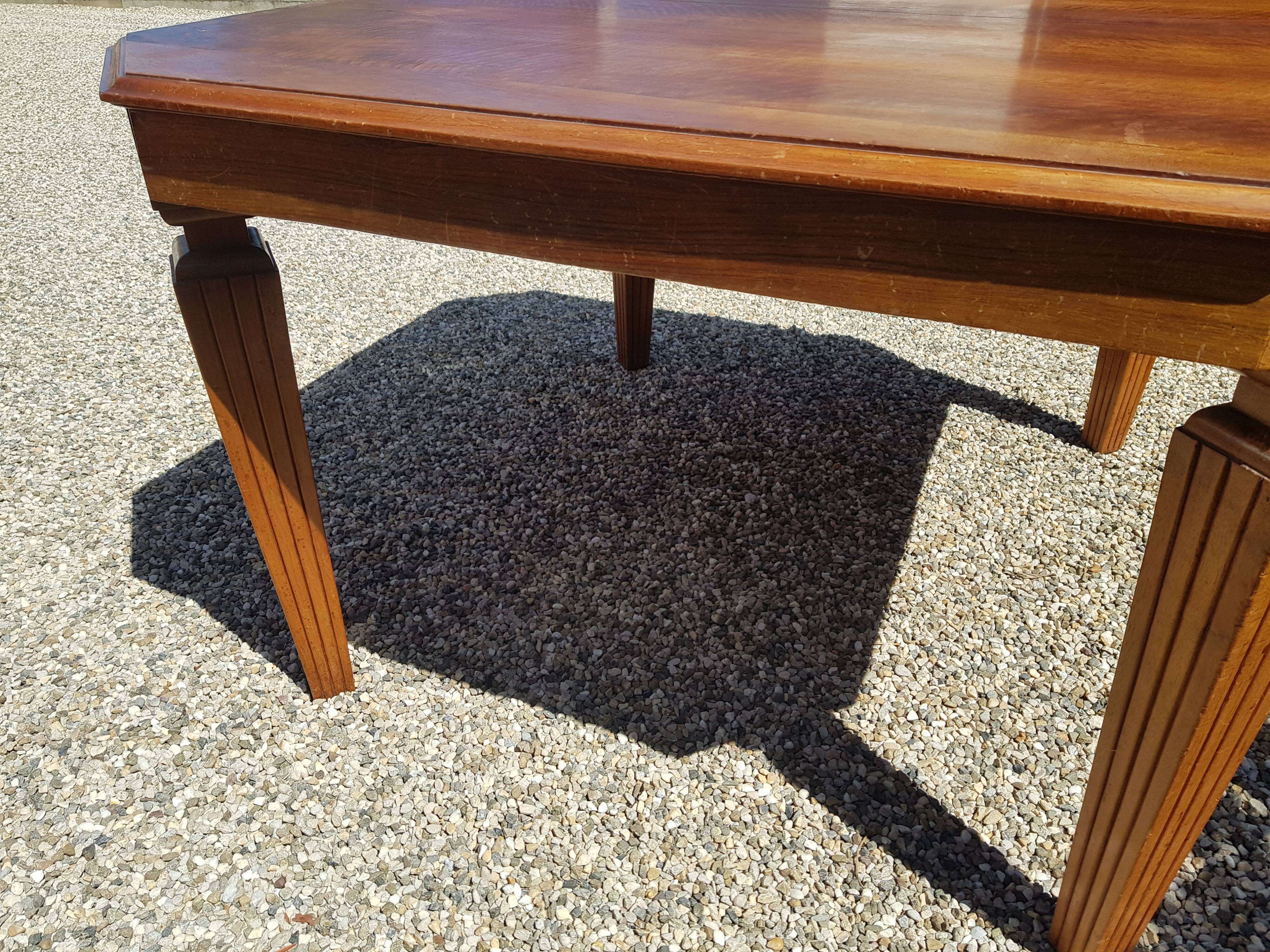 Art deco dining table
